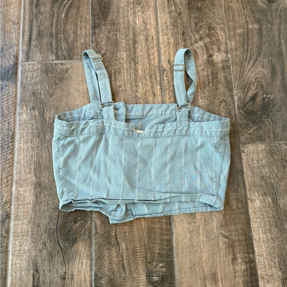 Tilly’s Striped Crop Tank Top - Picture 5 of 10